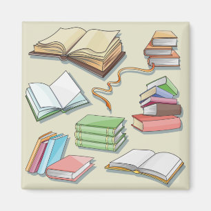 Aimant Motif de livre