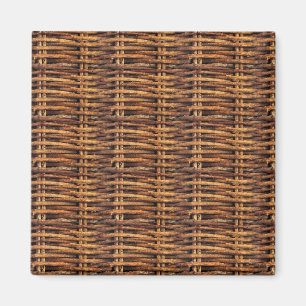 Aimant Motif de panier d'osier