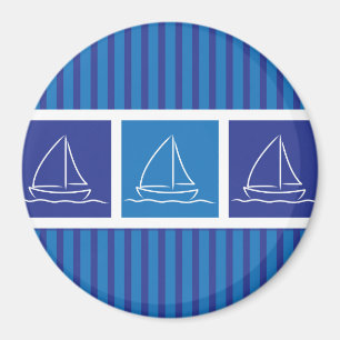 Aimant Motif de yacht
