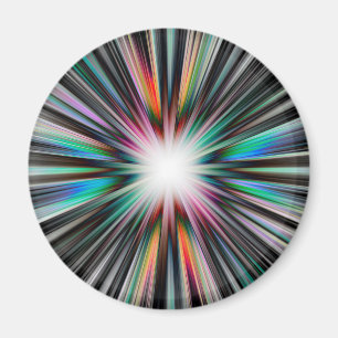 Aimant Motif d'explosion de Starburst