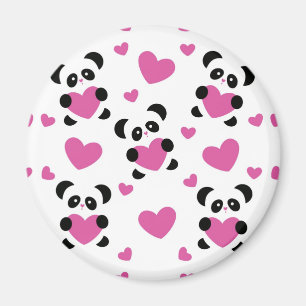 Aimant Motif du Jour de l'Amour