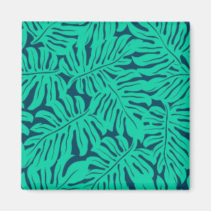 Aimant motif feuille