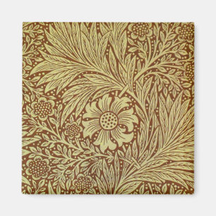 Aimant Motif Fleur Antique Marigold de William Morris