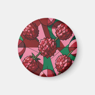 Aimant Motif Géométrique de Letchi