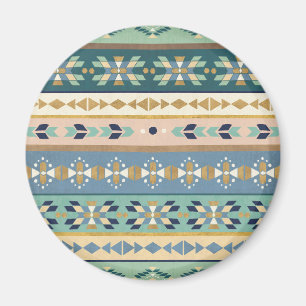 Aimant Motif indien extérieur d'étape   de Geo