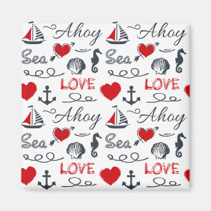 Aimant Motif nautique sans voile