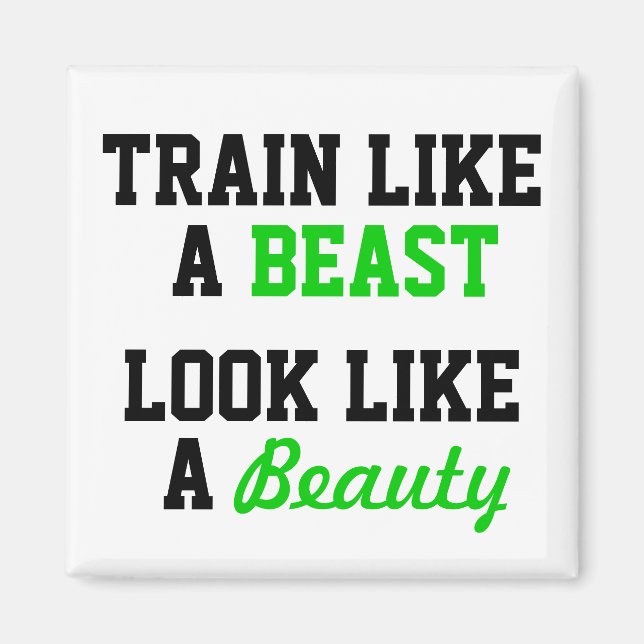 Aimant Motivation de l'entraînement (Devant)