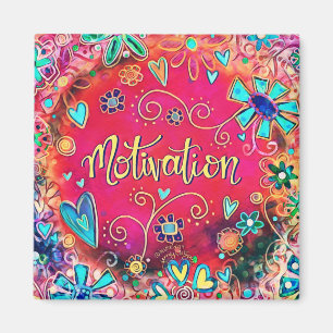 Aimant Motivation Plutôt rose Floral Modernité Inspiritis