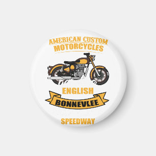 Aimant Moto American Custom Bonneville Speedway