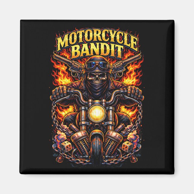 Aimant Motorcycle Bandit (Devant)