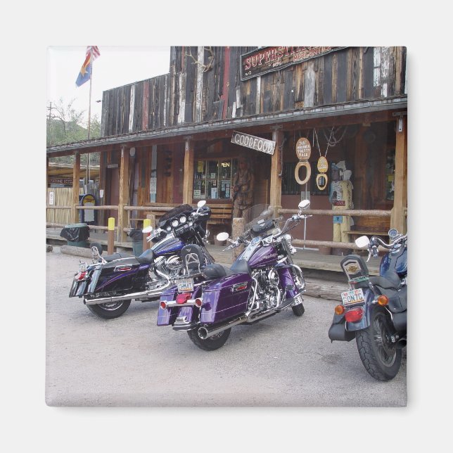 Aimant Motos par Western Saloon (Devant)