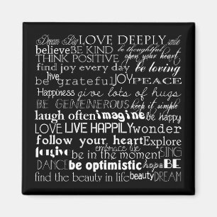 Aimant Mots Inspirants