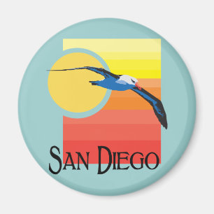 Aimant Mouette de San Diego