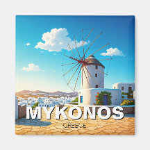 Moulin à frigo Mykonos