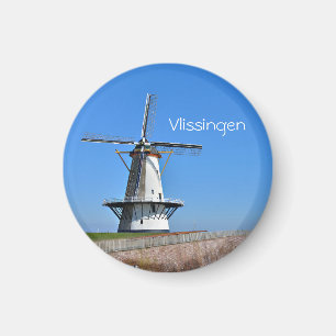 Aimant Moulin à vent traditionnel de la Hollande