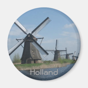 Aimant moulins à vent néerlandais