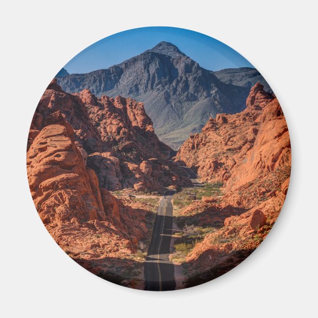 Aimant Mouses Tank Road - Vallée Du Feu - Nevada (Devant)