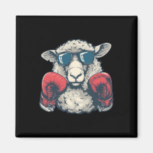 Aimant Mouton de boxe Gants de boxe Mouton de kickboxing