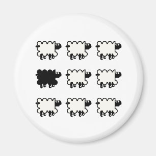 Aimant Moutons noirs
