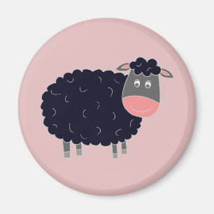 Aimant Moutons noirs de bêlement de bêlement