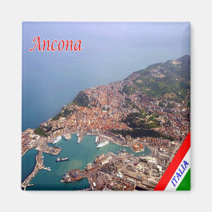 Aimant MRC026 ANCONA - Panorama - Marches - Italie - Réfr