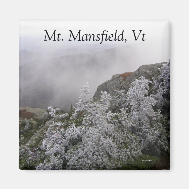 Aimant Mt. Mansfield, Vt (Devant)