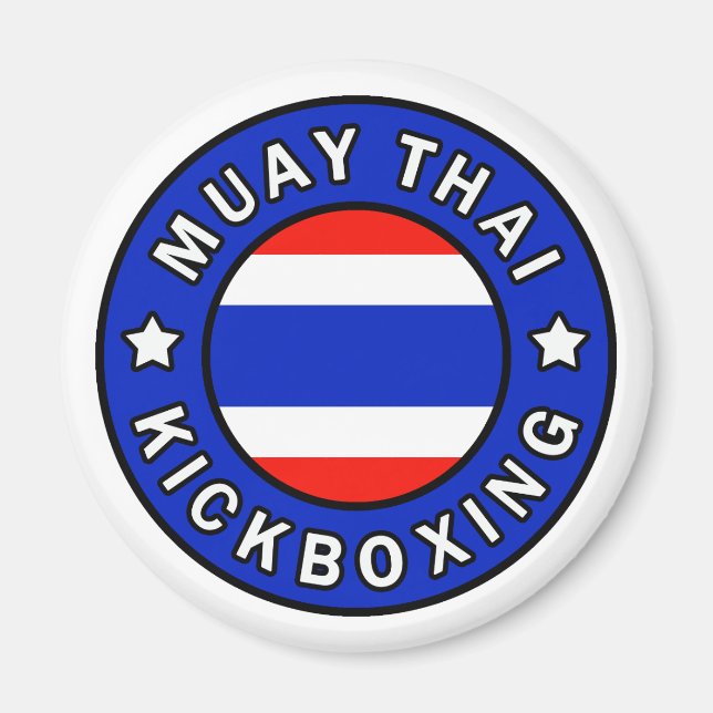 Aimant Muay Thai Kickboxing (Devant)