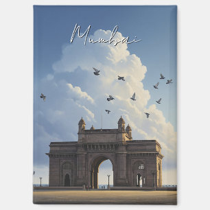 Aimant Mumbai Porte de l'Inde Souvenir