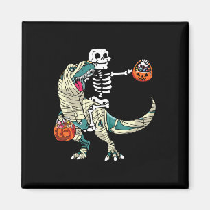 Aimant Mummy de squelette à cheval Dinosaure T Rex Hallow