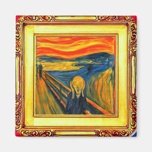 Aimant Munch, Le Cri, Art
