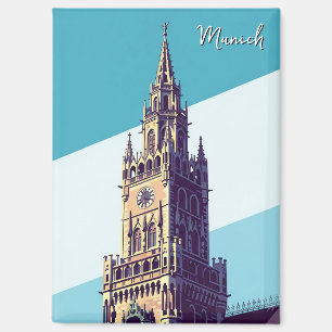 Aimant Munich Marienplatz Allemagne