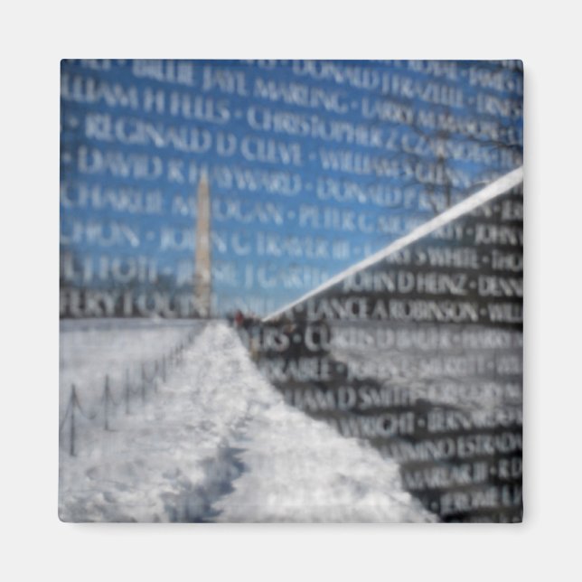 Aimant Mur commémoratif du Vietnam (Devant)