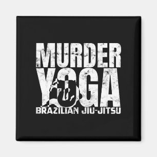 Aimant Murder Yoga - Drôle de Wrestling en Jiu Jitsu Brés