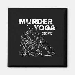 Aimant Murder Yoga - Drôle de Wrestling Jiu Jitsu Brésili