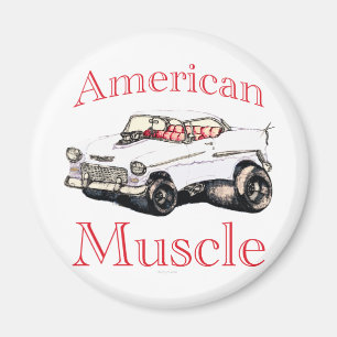 Aimant muscle 55 américain chevy
