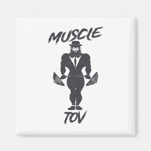 Aimant Muscle Tov Haltérophilie Culturisme Rabbin Juif