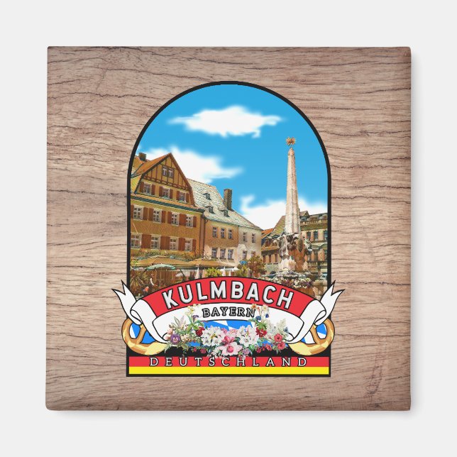 Aimant Musée allemand de Kulmbach (Devant)