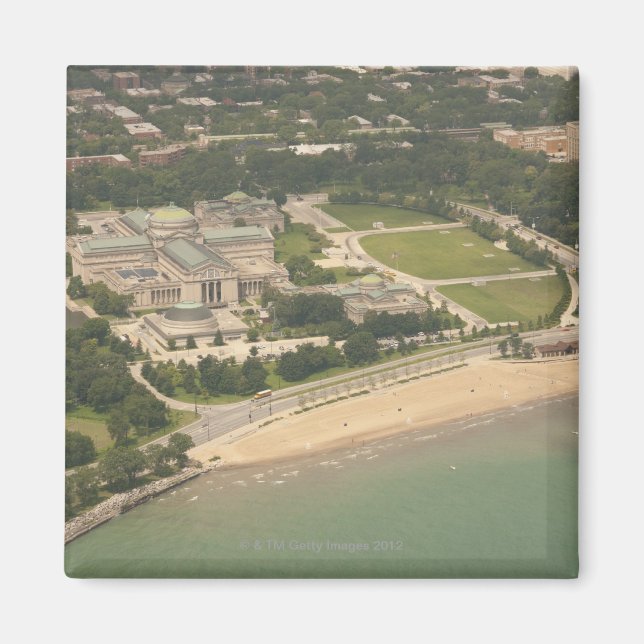 Aimant Musée des sciences et de l'industrie Chicago Illin (Devant)