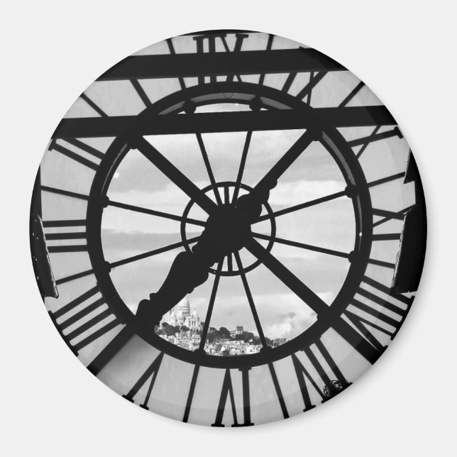 Aimant Musée d'Orsay avec Sacré Coeur (Devant)