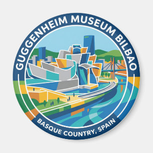 Aimant Musée Guggenheim Bilbao Espagne