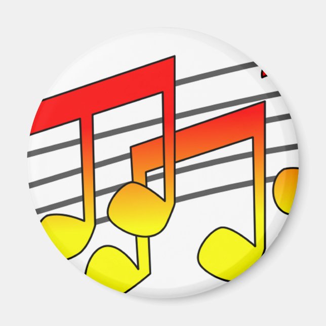 Aimant Musique (Devant)