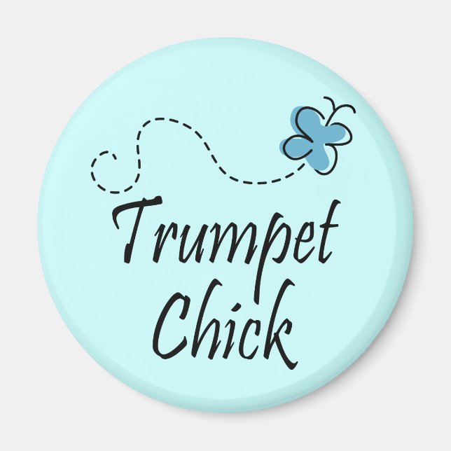 Aimant Musique Chick Trumpet (Devant)