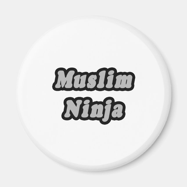 Aimant Musulman Ninja (Devant)