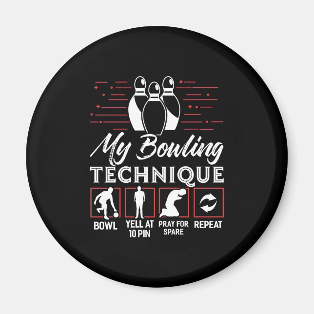 Aimant My Bowling Technique (Devant)