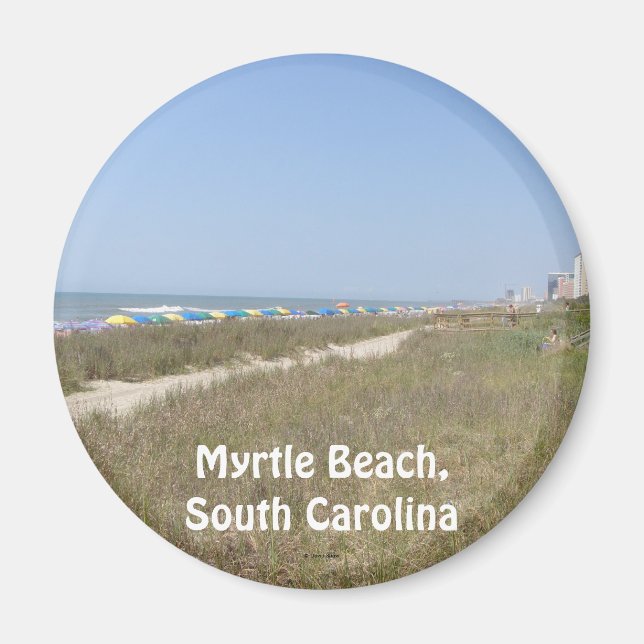 Aimant Myrtle Beach, Caroline du Sud (Devant)