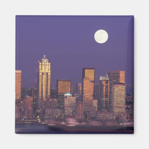 Aimant N.A., États-Unis, Washington, Seattle Skyline de S