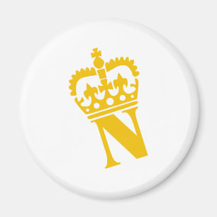 Aimant N - Lettre - nom