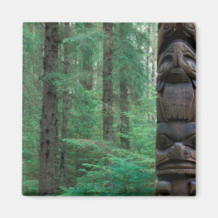 Aimant NA, États-Unis, Alaska, Sitka, Sitka Totem Park, A