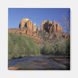 Aimant NA, USA, Arizona, Sedona. Cathédrale Rocher et Chê