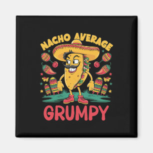 Aimant Nacho Average Mexicain Grincheux Correspondant Cin